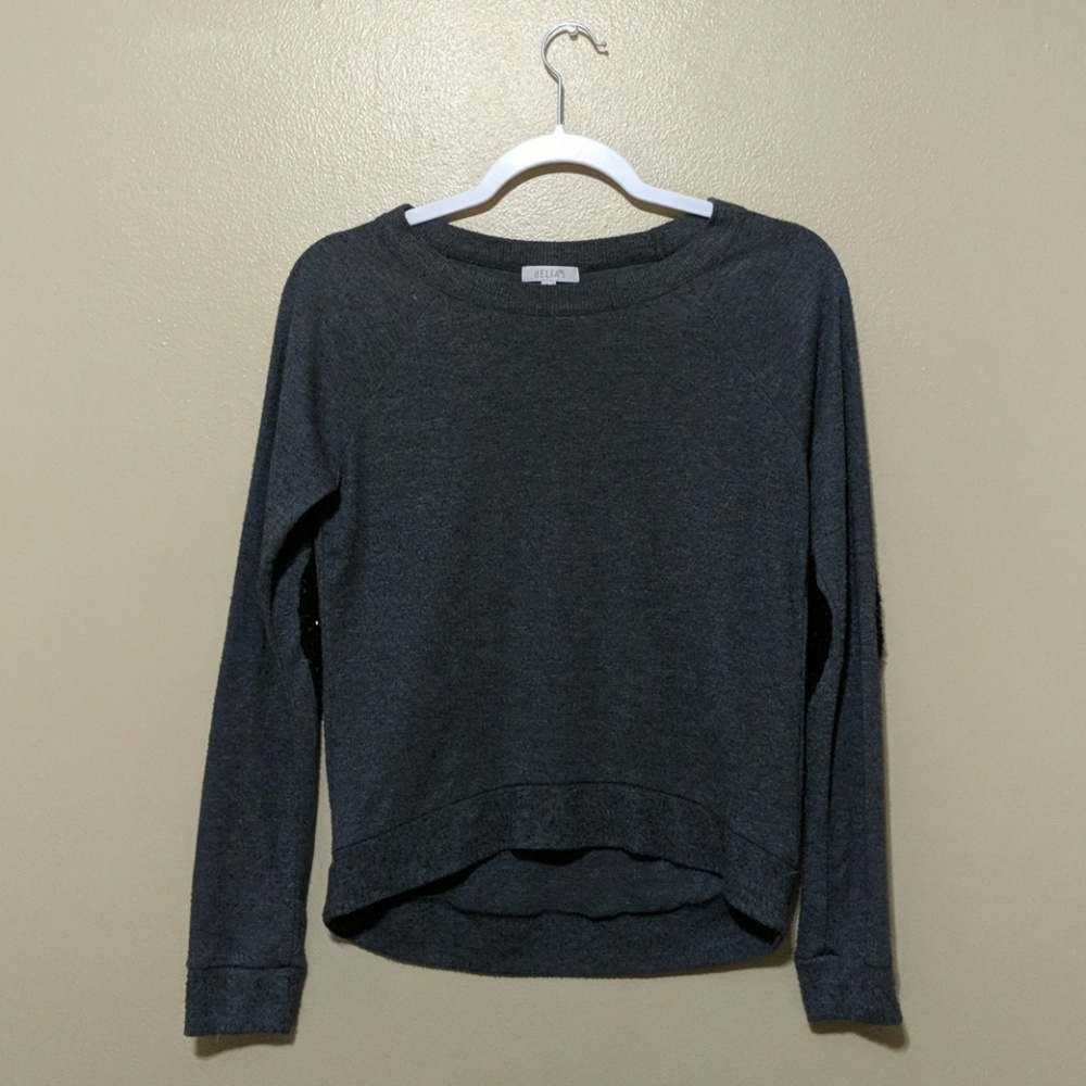 Gray Long Sleeved Shirt